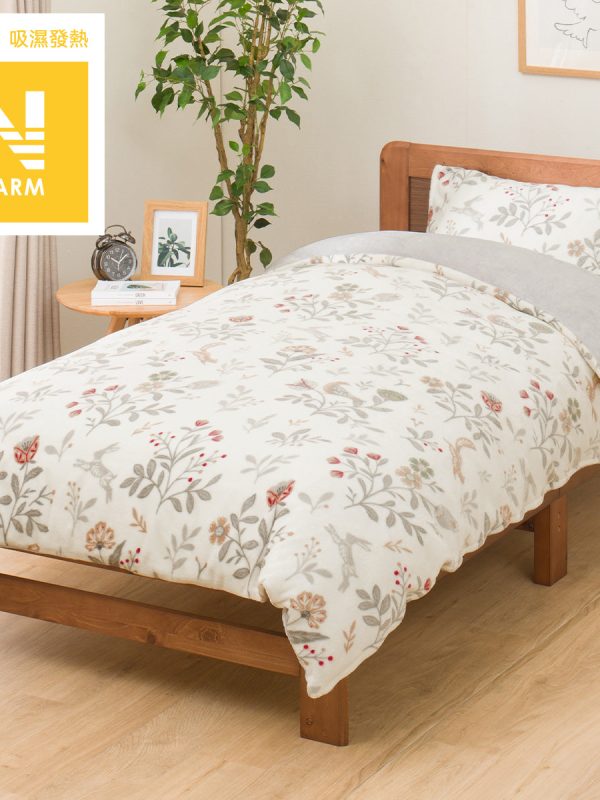 【家居】吸濕發熱 高彈可伸縮枕套 淺啡色